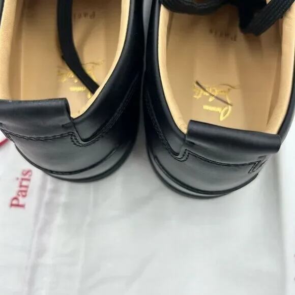 Men's Christian Louboutin, Louis Jr spiked sneakers size 47 made in Italy - Picture 3 of 6